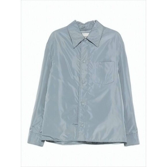 Ami Paris Lightweight Blue Jacket With Classic Collar - NWT